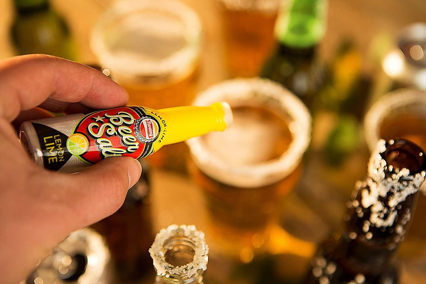 TWANG BEER BOTTLE SALT 12/1.4oz STRIP - LEMON LIME