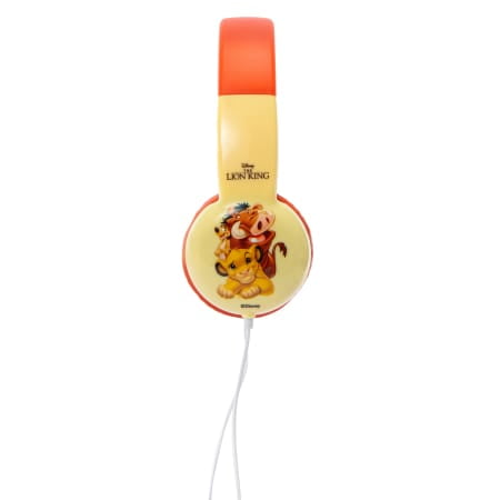 Disney Classics Lion King Kid-Safe Wired Headphones With Built-In Microphone