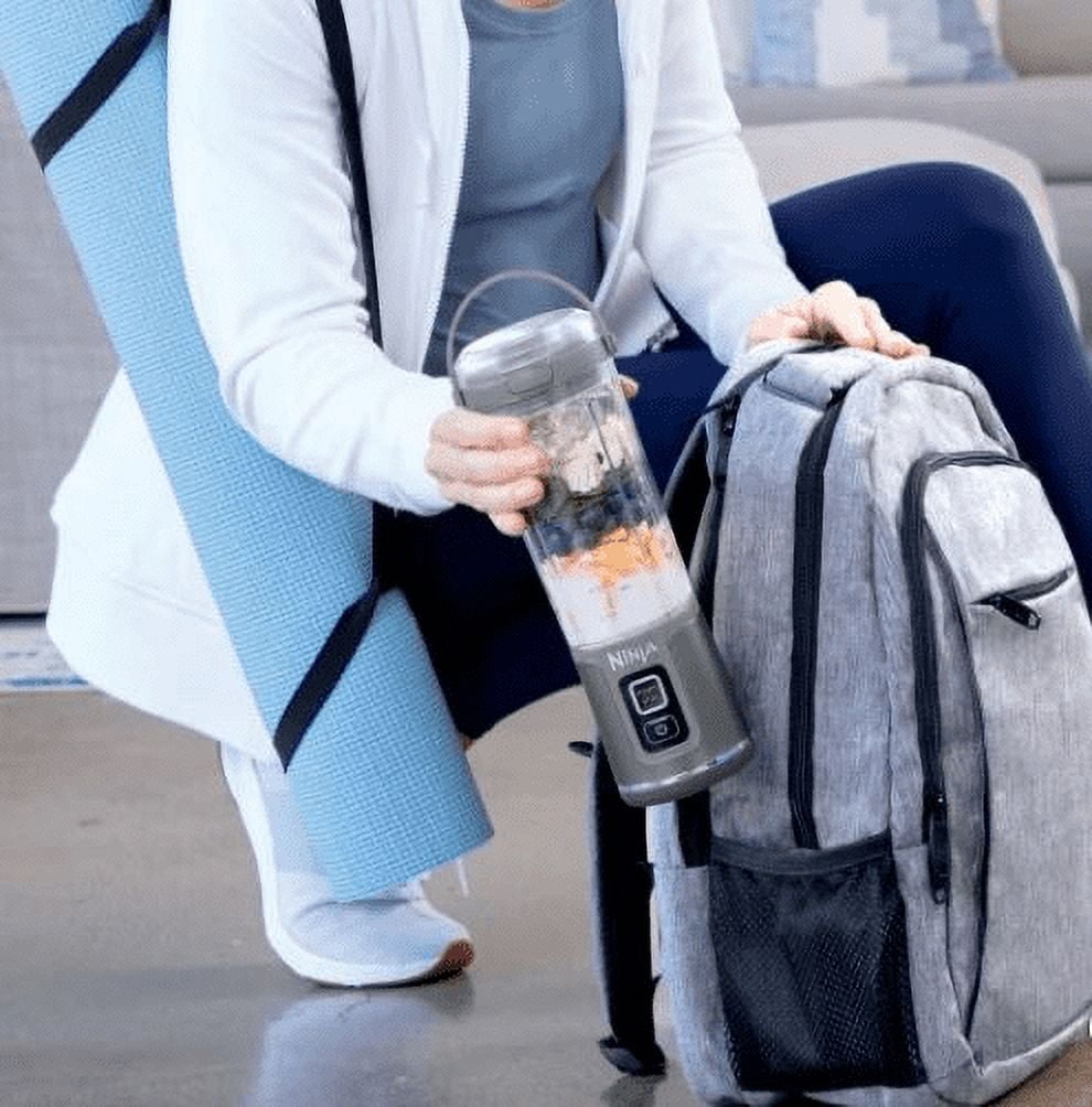 Ninja Blast Portable Blender, Cordless, 18oz. Vessel, Personal Blender-for Shakes & Smoothies, BPA Free,Most Compact Blender, Leakproof-Lid & Sip Spout, USB-C Rechargeable 2-pack
