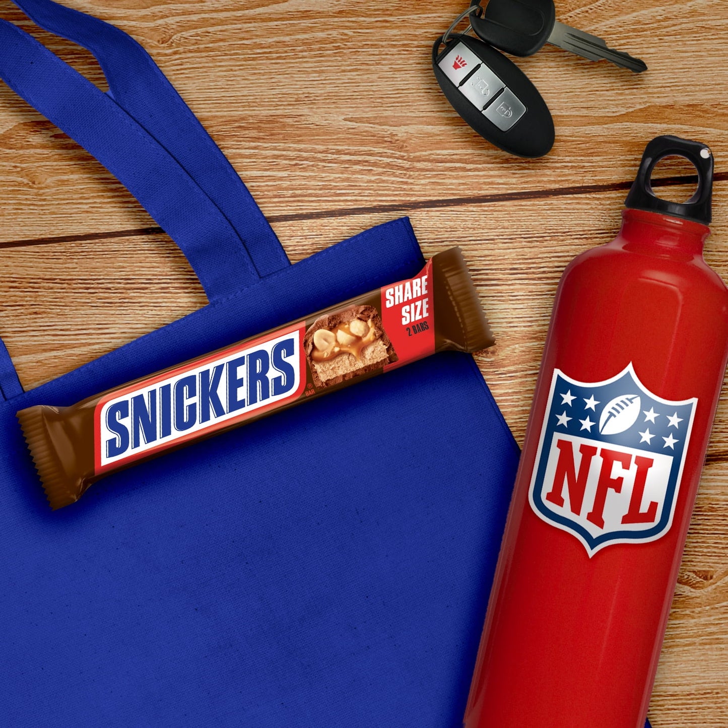 Snickers Chocolate Candy Bars Share Size - 3.29 oz. 24 ct. Bulk Pack