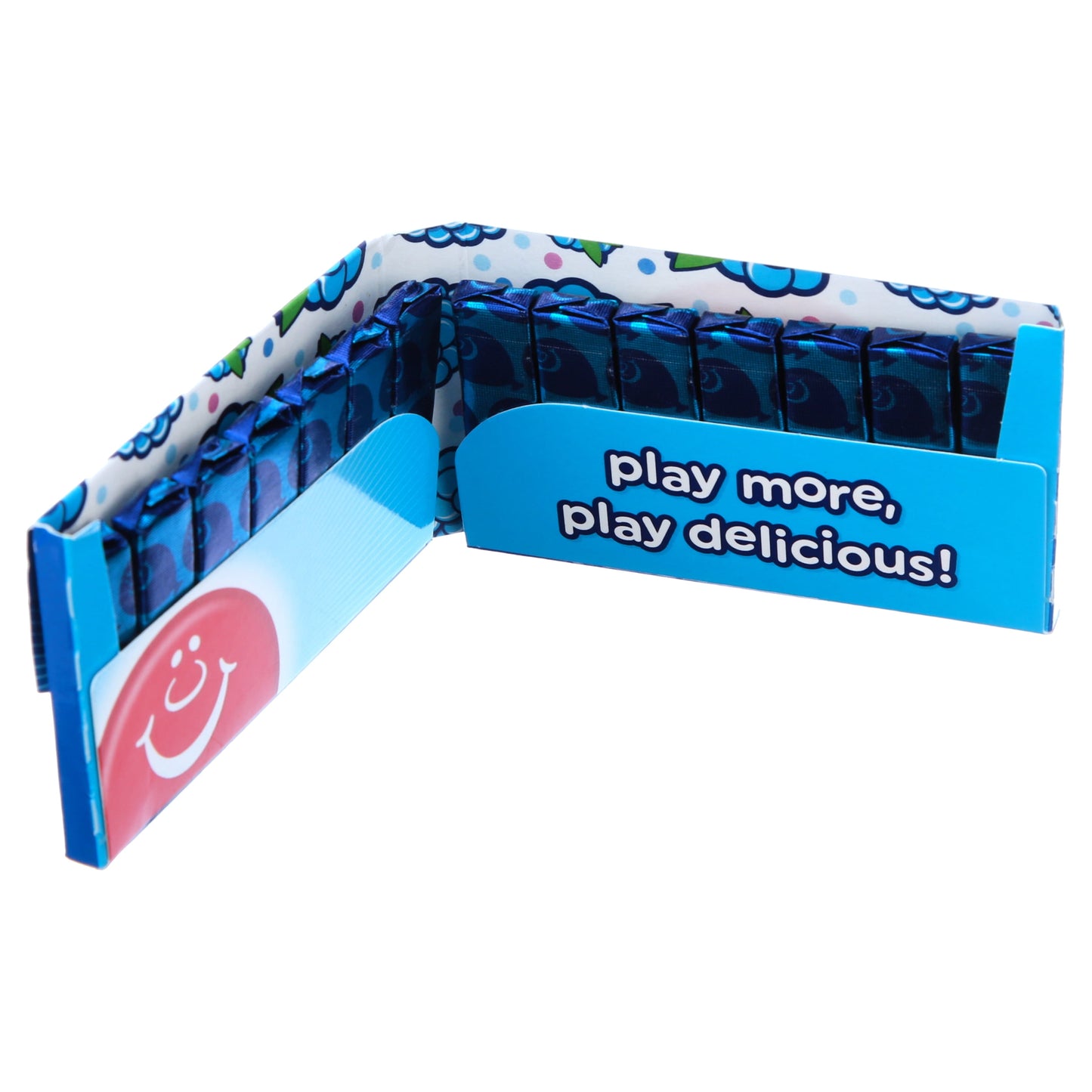 Airheads Candy, Chewing Gum, Blue Raspberry, Sugar Free, 14 Regular Size Sticks (12 Pack)