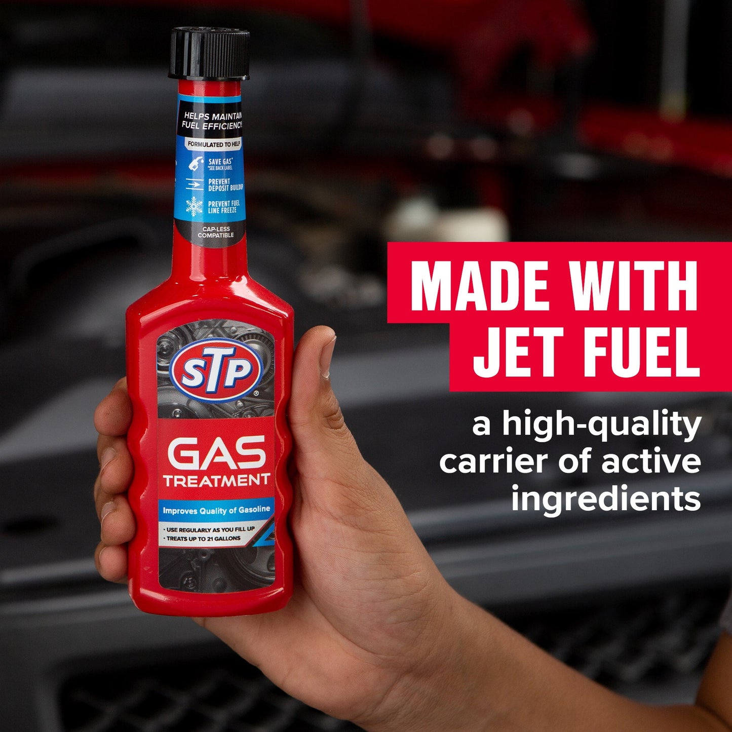 STP Gas Treatment For Any Gasoline Engine - 12 FL OZ