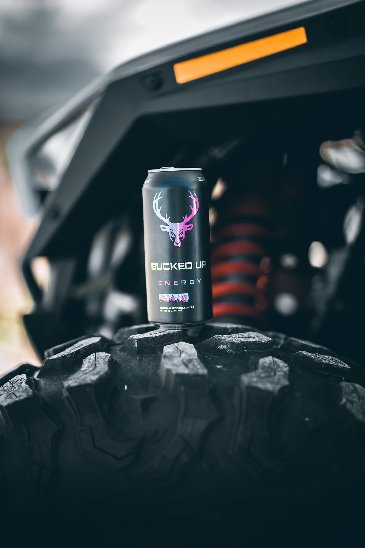 Bucked Up Energy Drink, Miami, 12 Cans, 16 fl oz, 300 mg Caffeine
