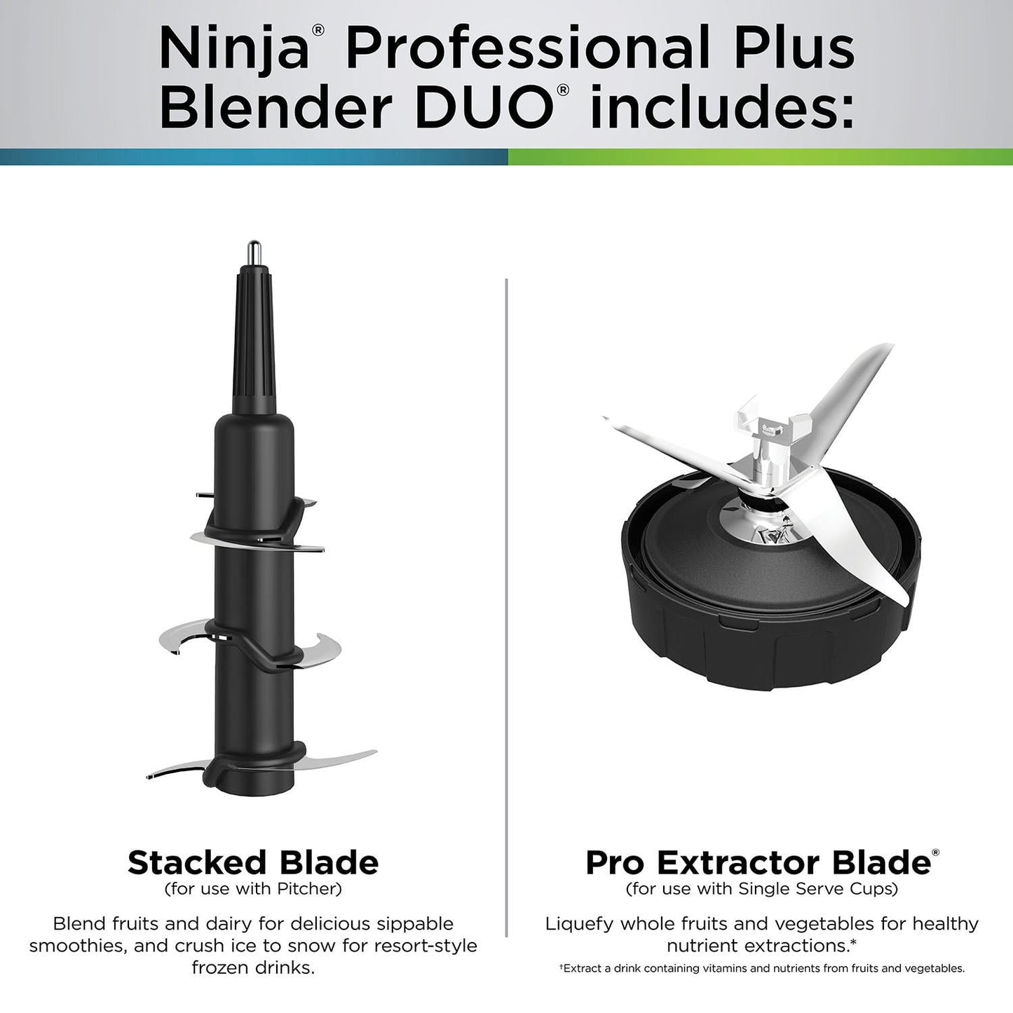Ninja Professional Plus Blender DUO with Auto-iQ, Nutrient Extraction