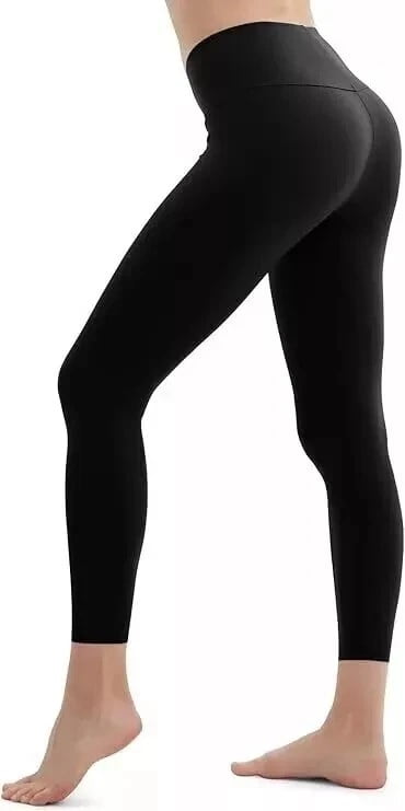 Felina Women's Velvety Soft Legging, 2-pack IN BLACK, Size XL