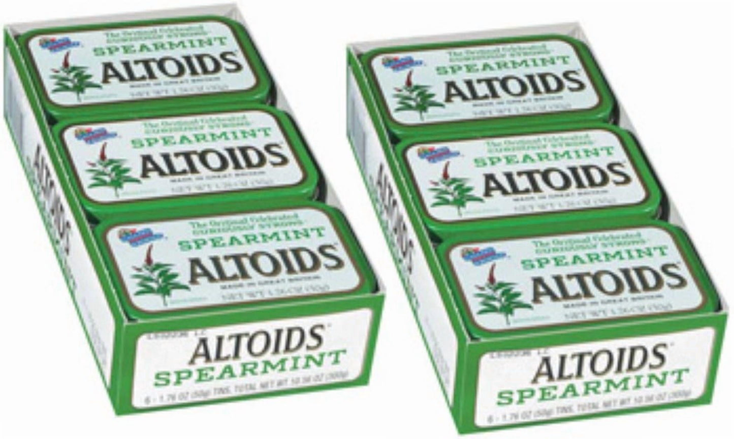 Altoids Tin Spearmint 12 packs (1.7 oz per pack)