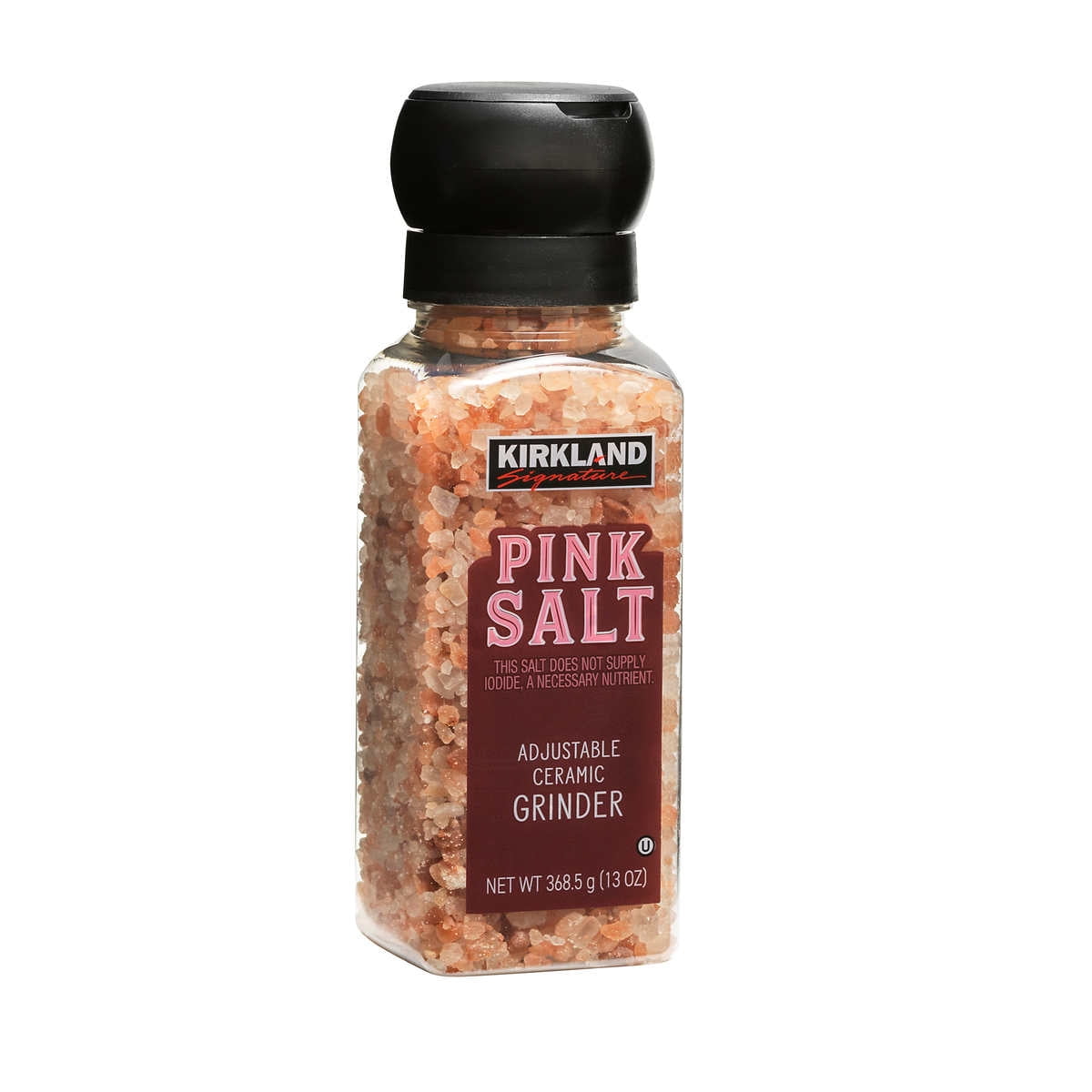 Kirkland Signature Pink Salt, Grinder wtih Refill, 13 Ounce (2 Count)