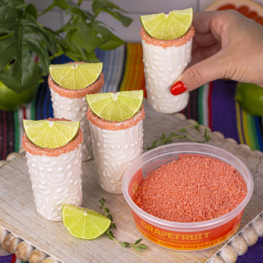Twang Chile Lime Flavored Drink Rimming Kosher Salt, 1- 4 oz Tray