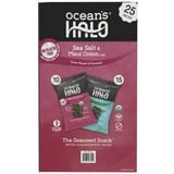 Ocean's Halo Organic Seaweed Snack, Maui Onion & Sea Salt, 0.14 oz, 25 ct