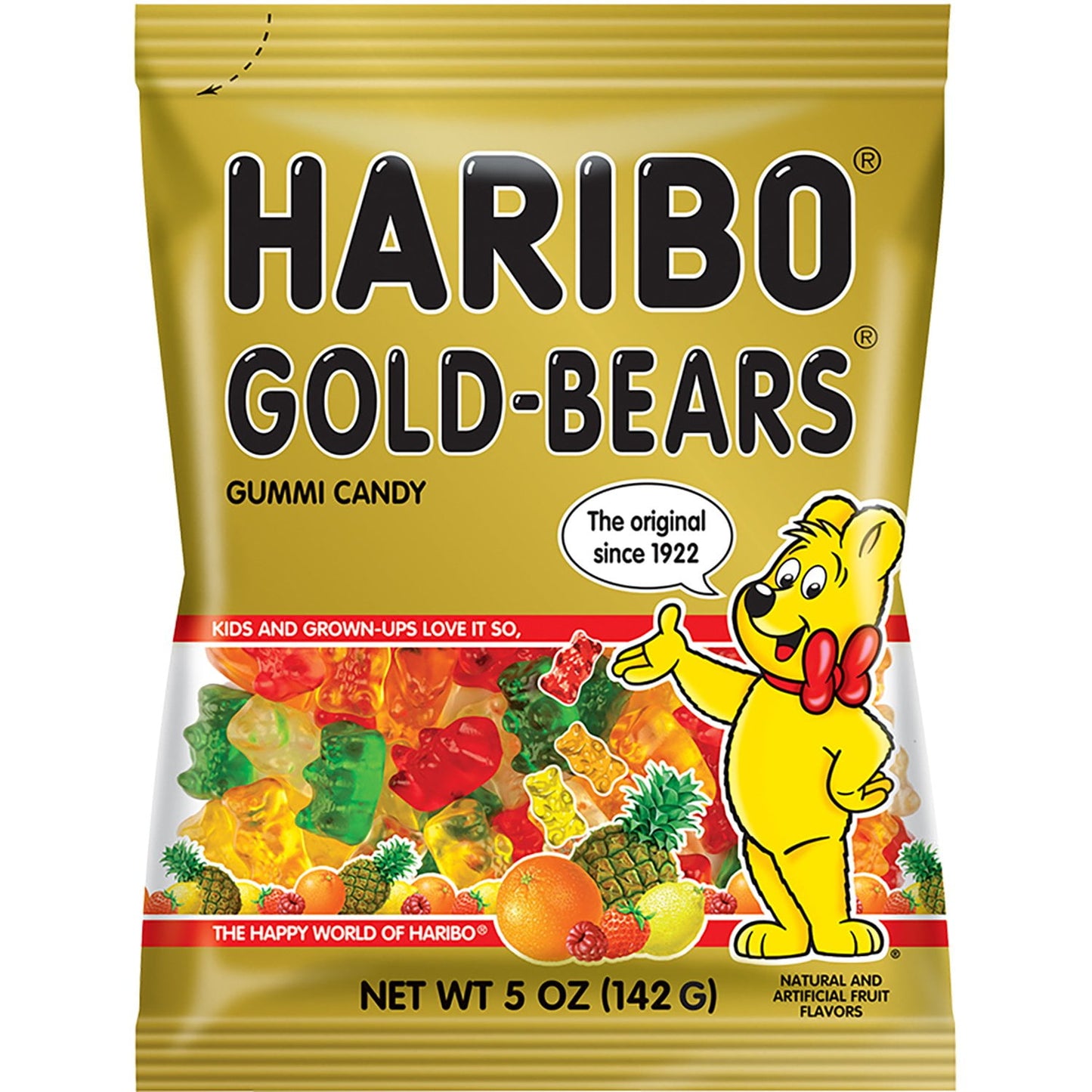 Haribo Gold Bears (5 Ounce, 12 Pack)