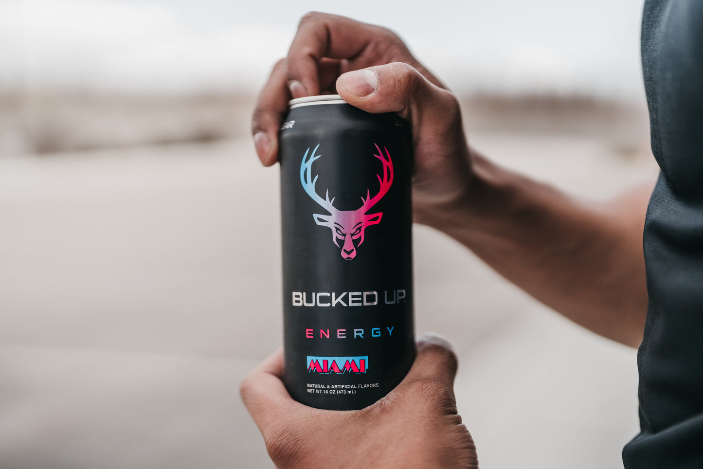 Bucked Up Energy Drink, Miami, 12 Cans, 16 fl oz, 300 mg Caffeine
