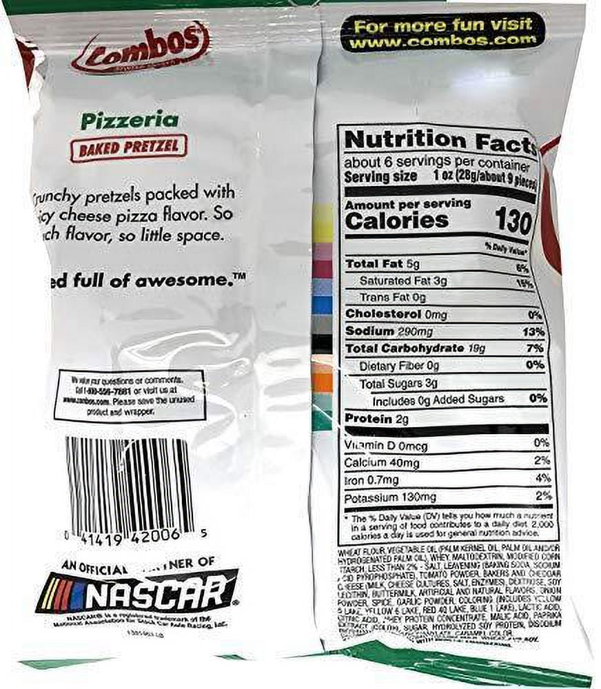 Combos Classic Variety Pack of 4 ??Cheddar Cheese Cracker and Pretzel, Pepper...
