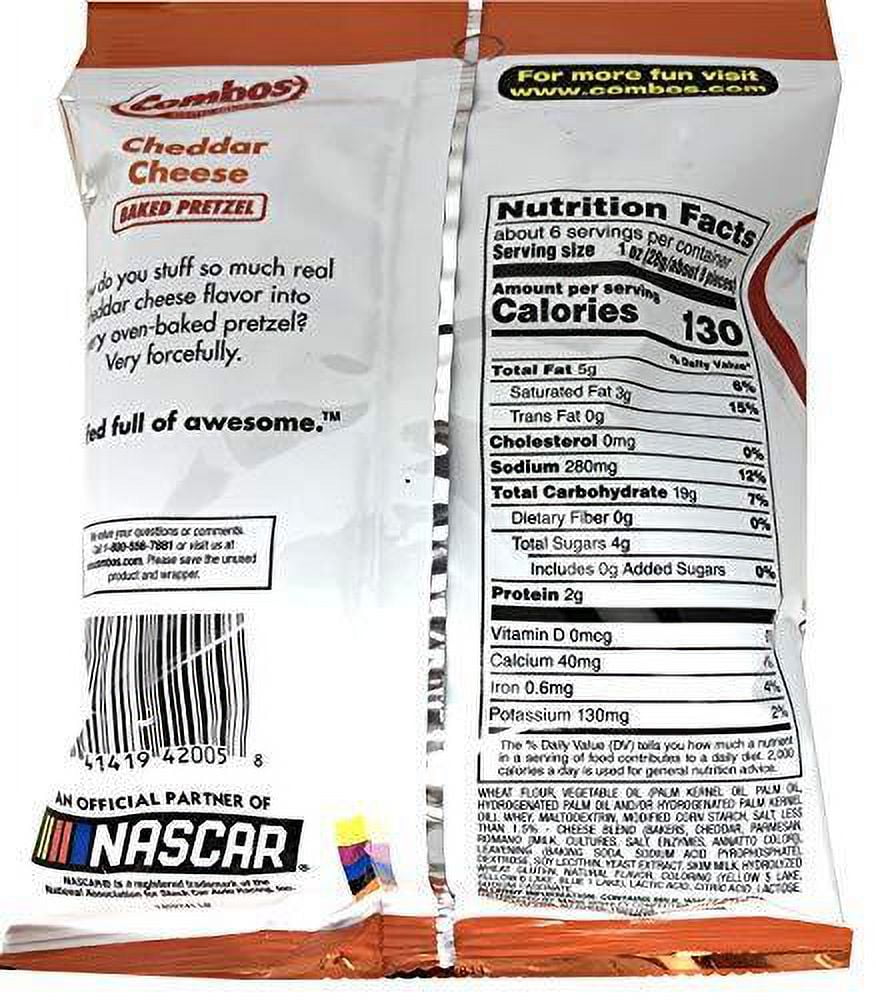 Combos Classic Variety Pack of 4 ??Cheddar Cheese Cracker and Pretzel, Pepper...