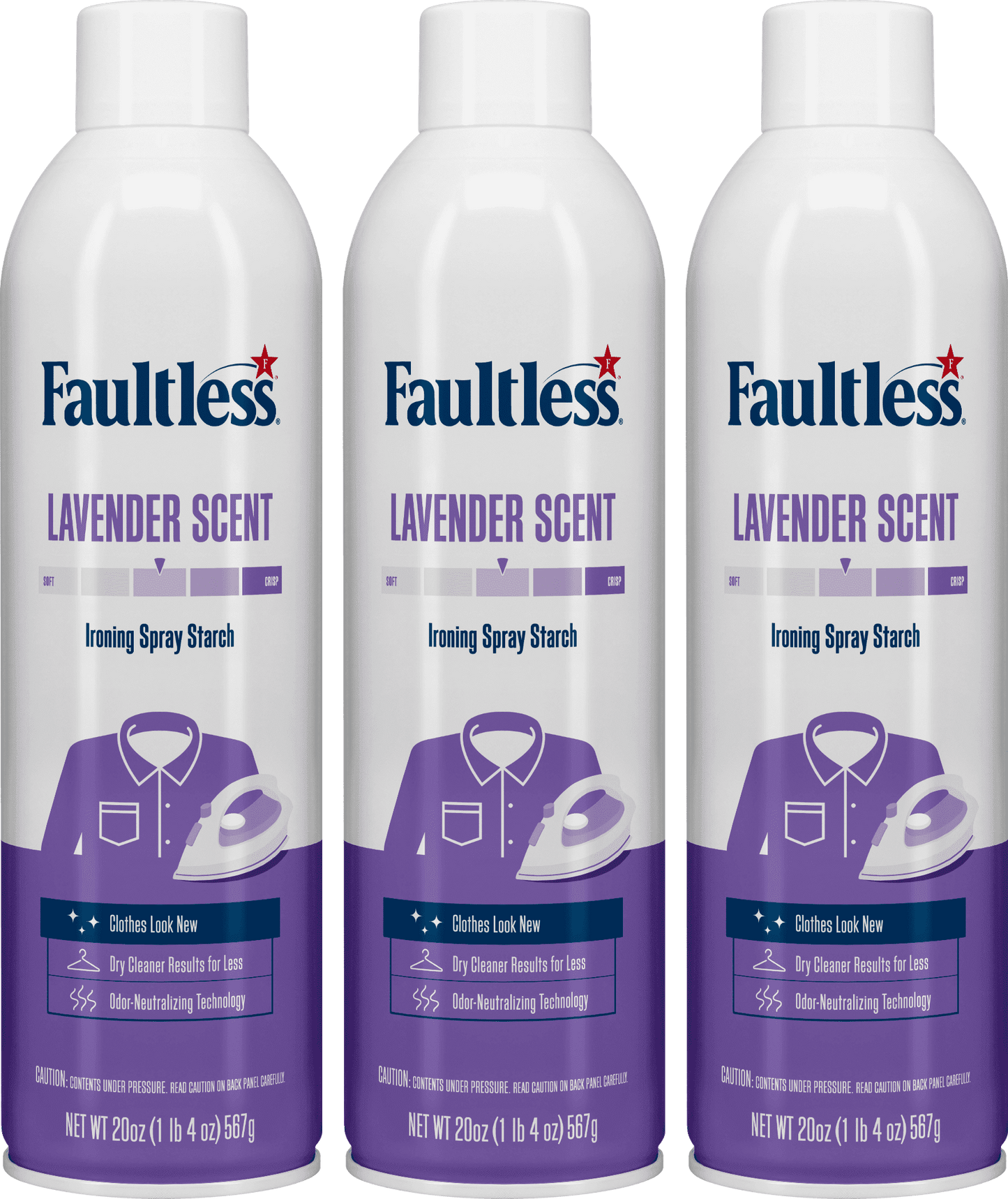 Faultless? Lavender Starch 20 oz. Can