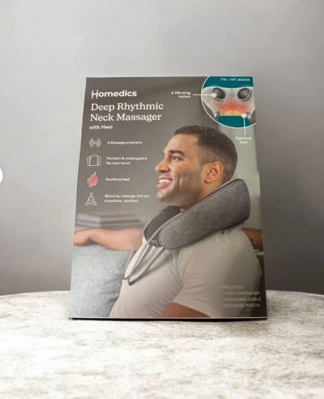 Homedics Deep Rhythmic Neck Massager w/ Heat
