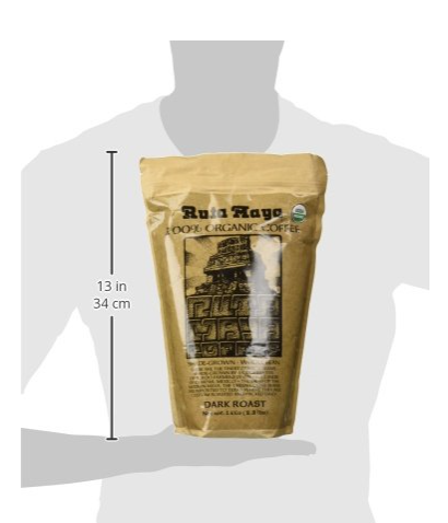 Ruta Maya Organic Coffee Dark Roast Whole Bean 2 Count - 2.2 Lbs. Each