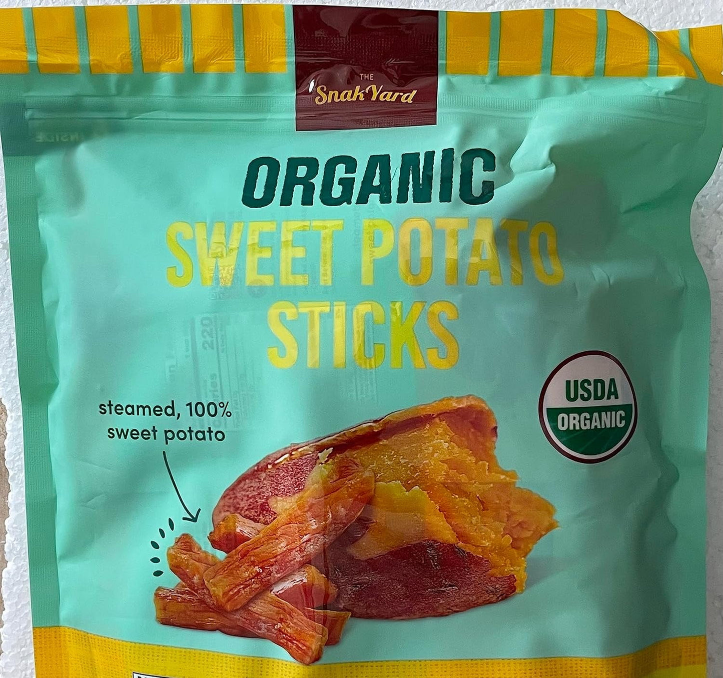 The Snak Yard Organic Sweet Potato Sticks, 17 Ounce