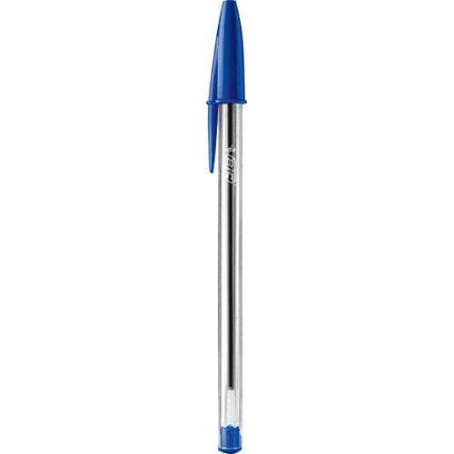 Bic Cristal Stick Ball Pens Medium Point Blue 2-Pack