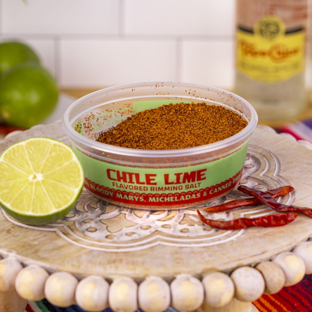 Twang Chile Lime Flavored Drink Rimming Kosher Salt, 1- 4 oz Tray