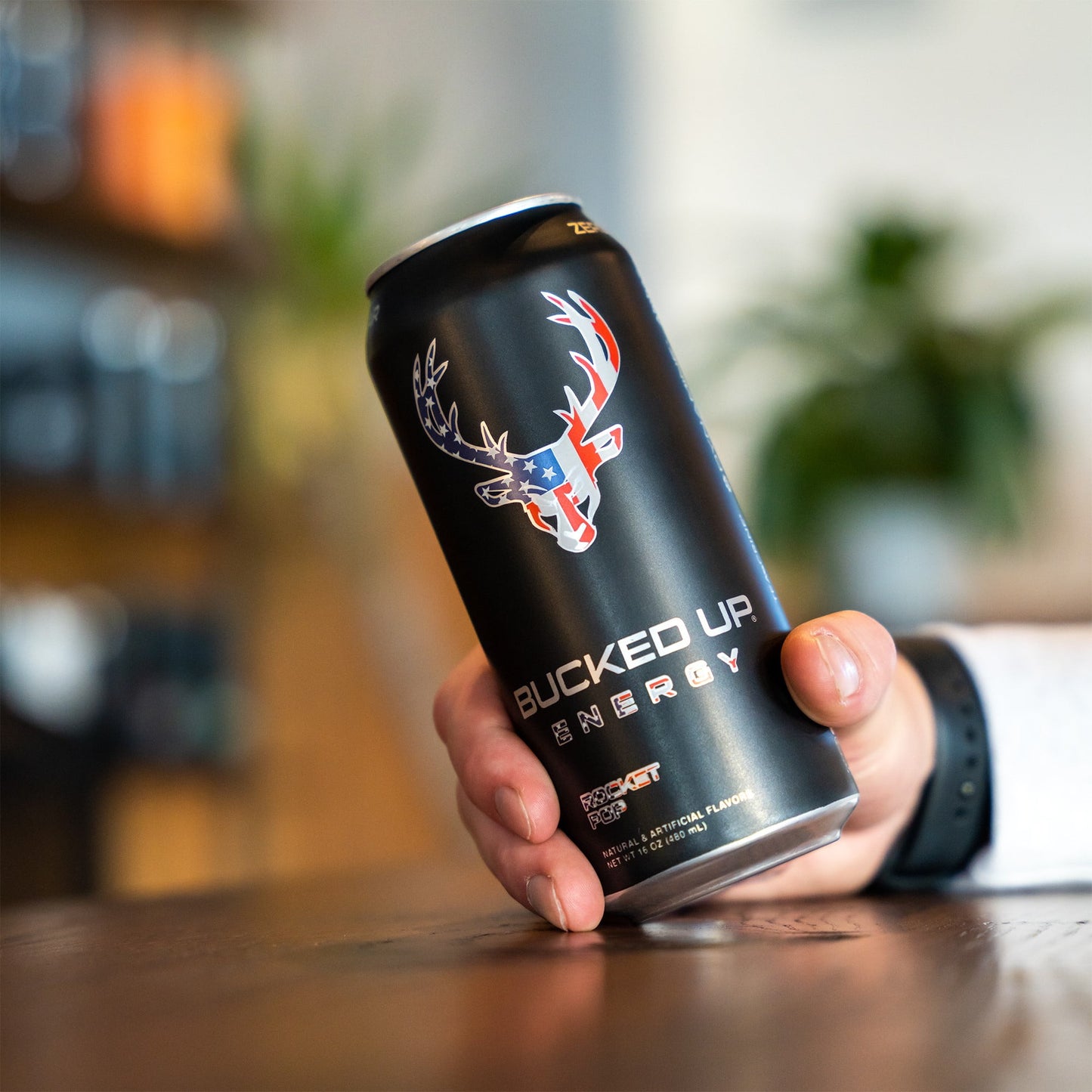 Bucked Up Energy Drink, Rocket Pop, 12 Cans, 16 fl oz, 300 mg Caffeine