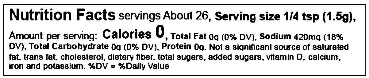 TWANG BEER BOTTLE SALT 12/1.4oz STRIP - LEMON LIME