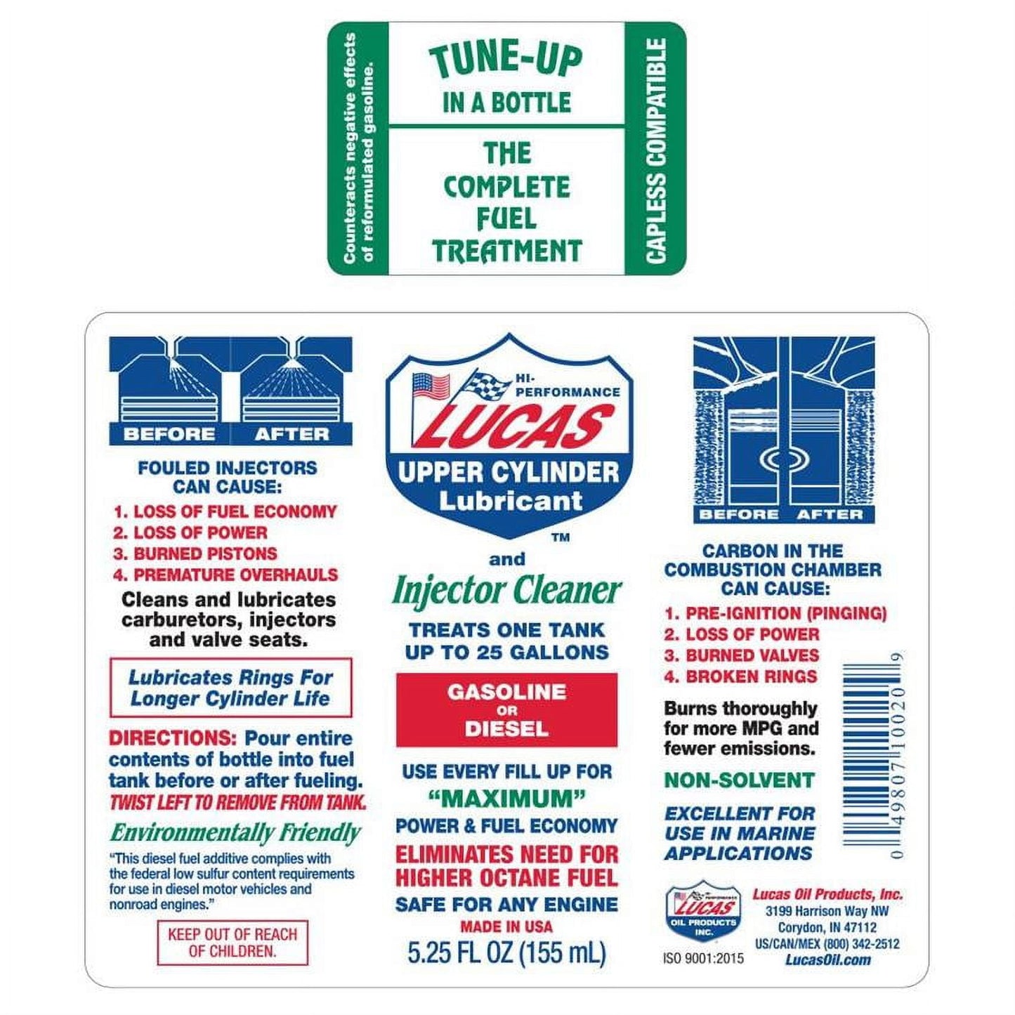 Lucas Oil Products LUC10013 1 gal Fuel Treatment Oil