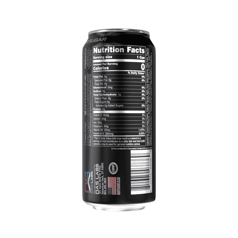Bucked Up Energy Drink, Miami, 12 Cans, 16 fl oz, 300 mg Caffeine