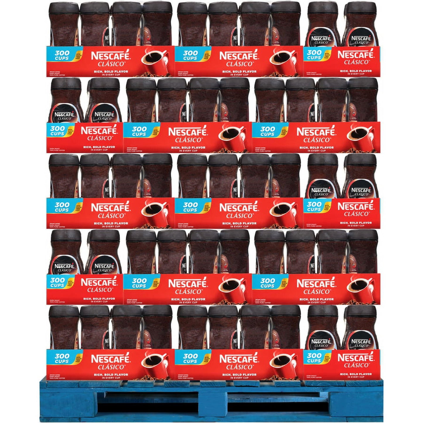 NESCAFE CLASICO Dark Roast Instant Coffee 2-10.5 oz. Jars