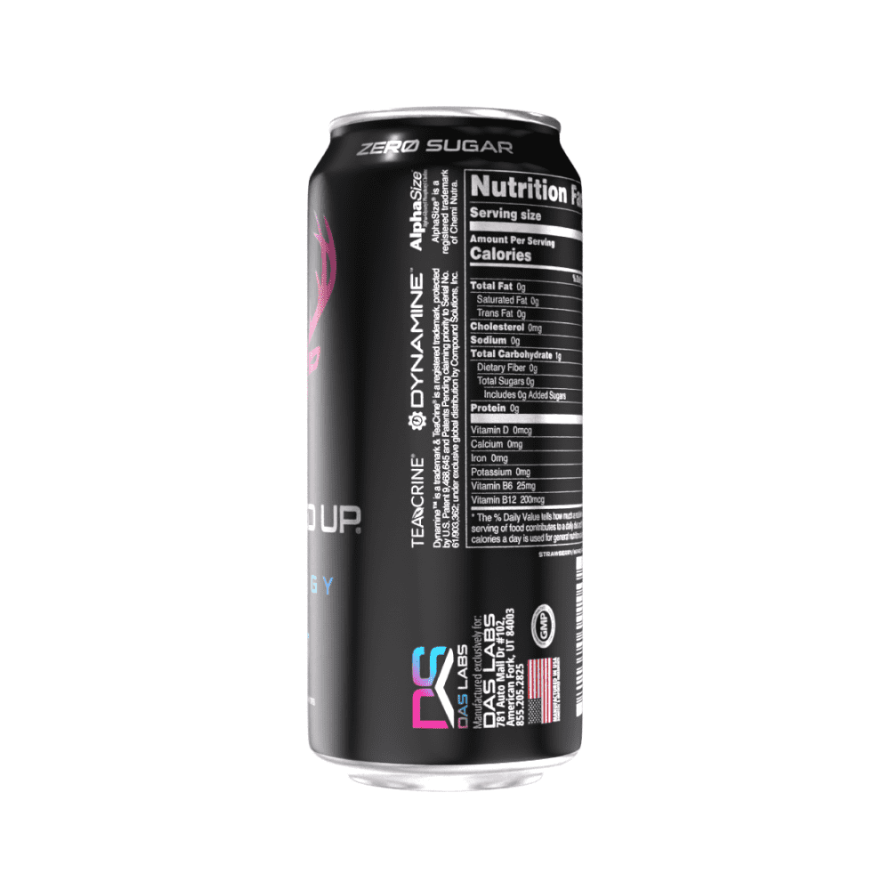 Bucked Up Energy Drink, Miami, 12 Cans, 16 fl oz, 300 mg Caffeine