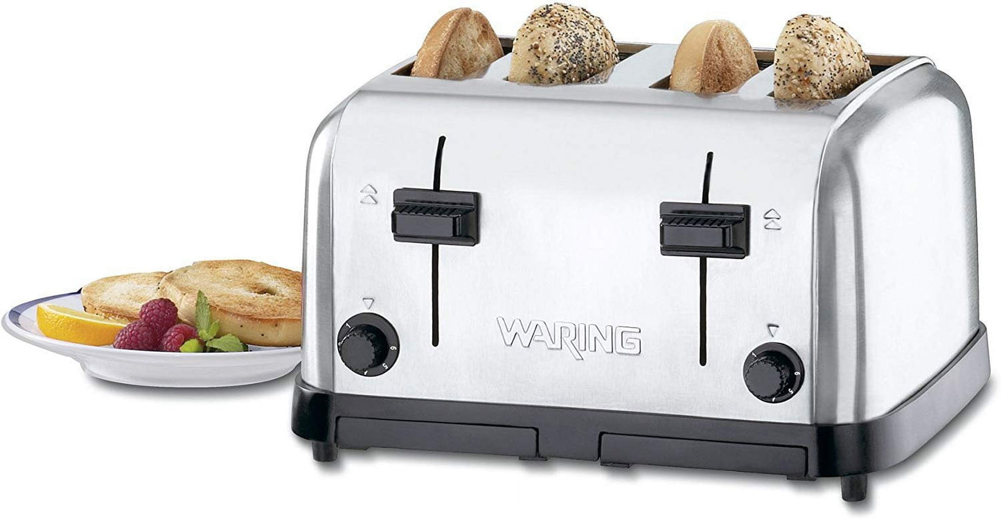 Waring Commercial 4-Slice Medium Duty Toaster WCT708