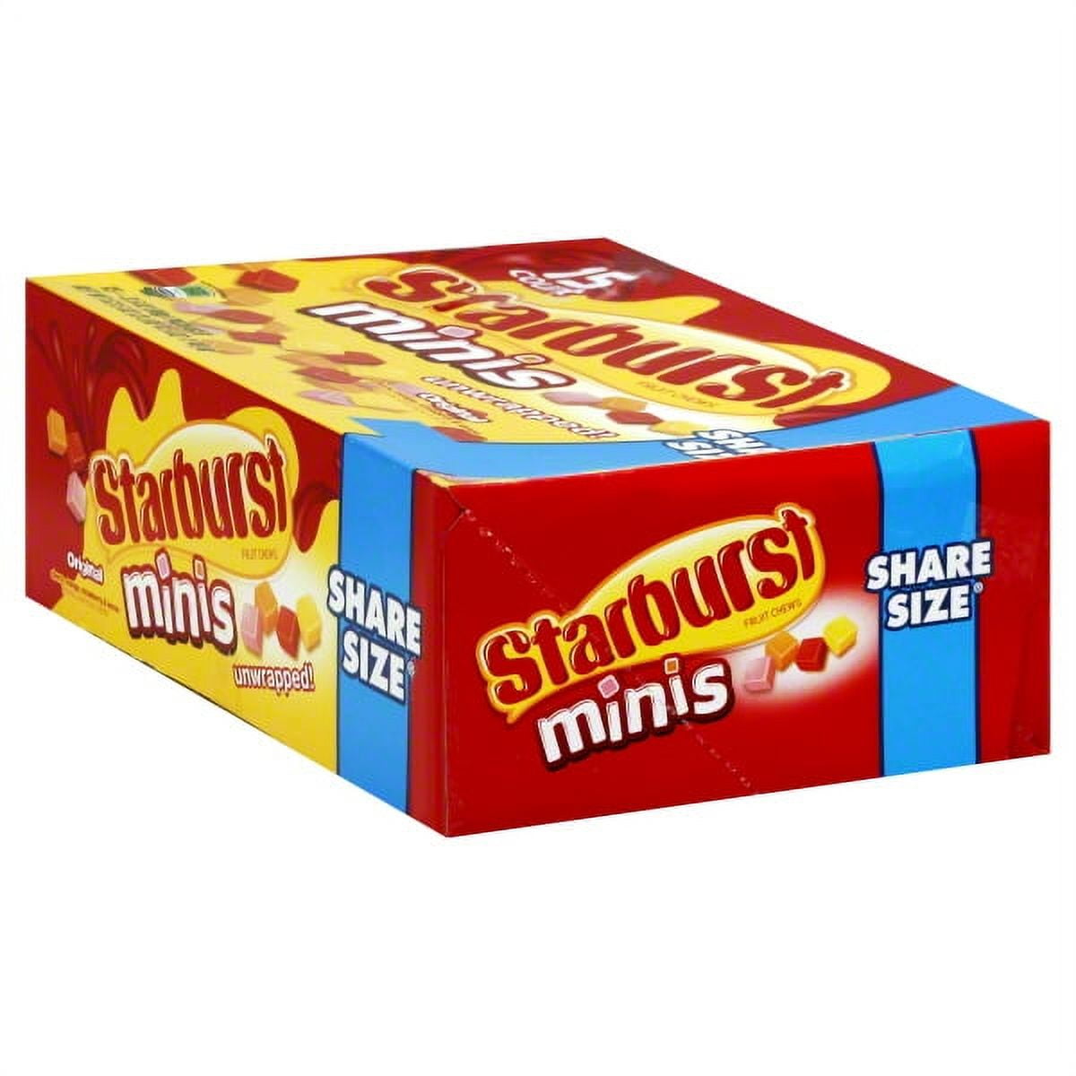 Starburst Mini Fruit Chews, (15 Count)