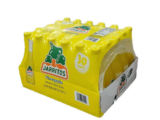 Jarritos Pineapple Pi?a Soda 12.5 oz, 30 Count