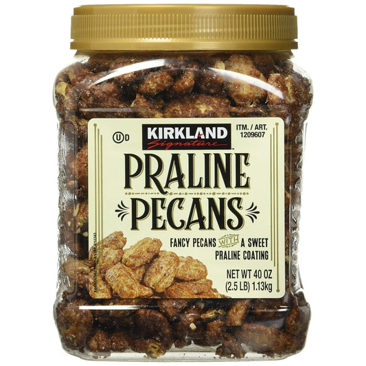 Kirkland Signature Praline Pecans 40 Ounce