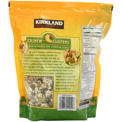 Kirkland Signature Cashew Clusters 2 Pounds