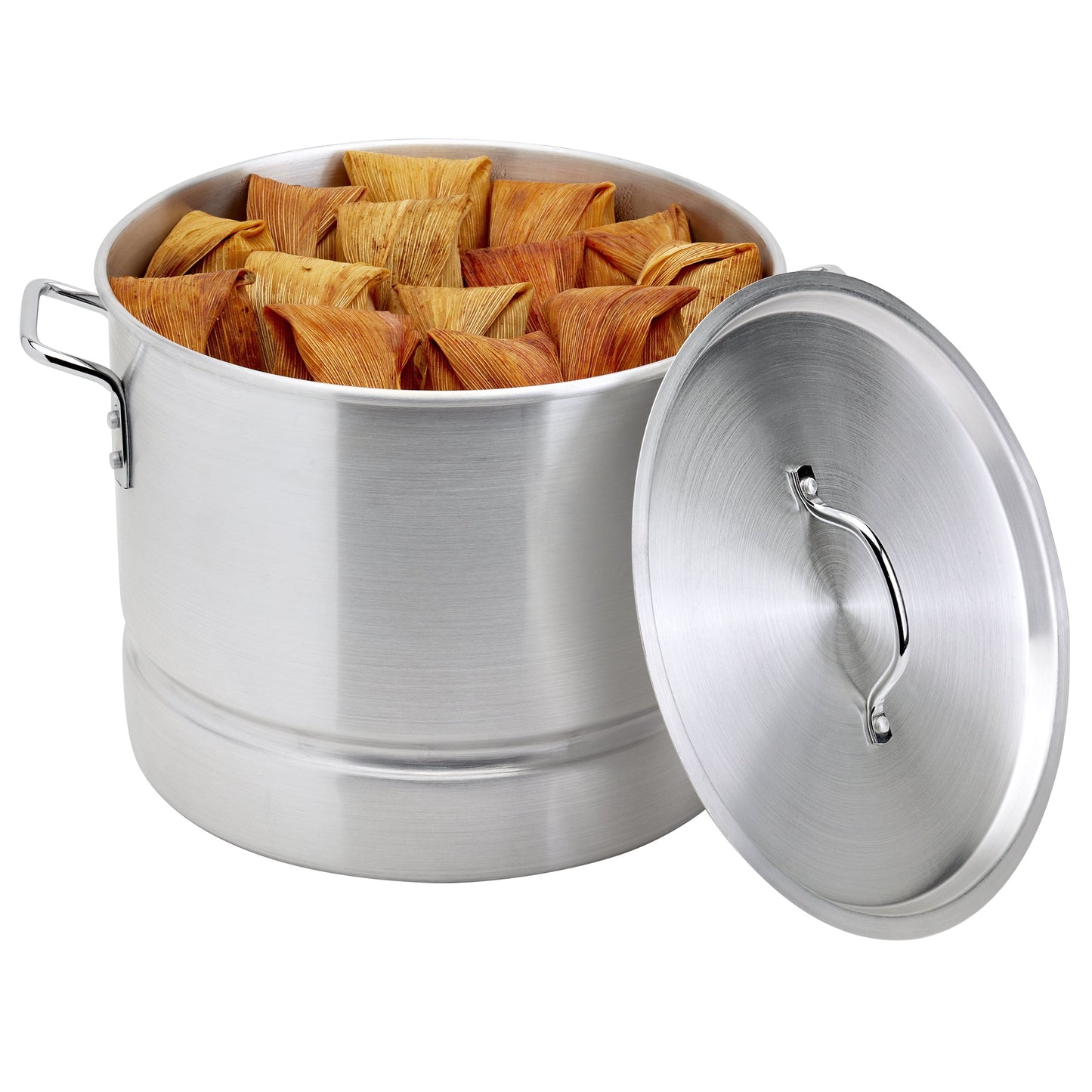 Infuse 3 Piece 20Qt Aluminum Tamale Steamer Pot Set