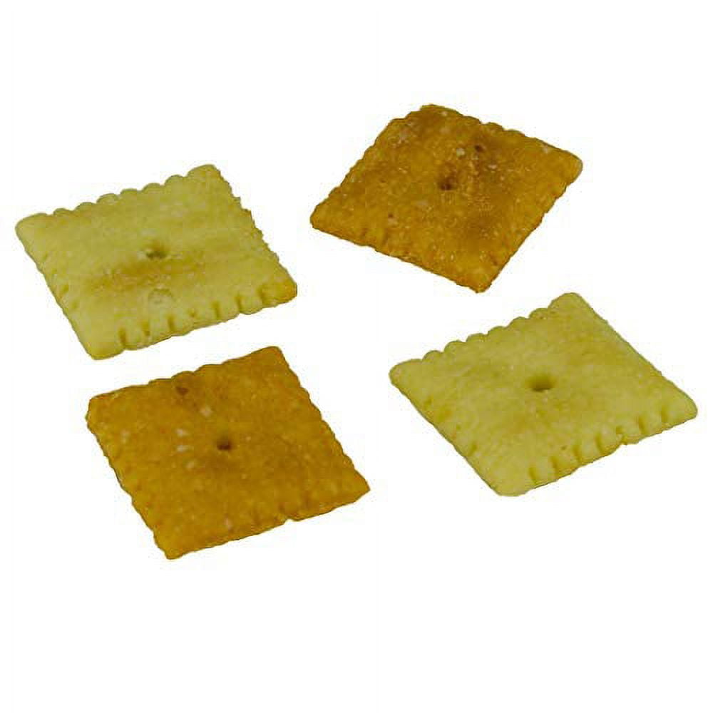 Keebler Cheez-It Duoz Cheddar/Parmesan Crackers - Sharp Cheddar, Parmesan - Carton - 4.30 oz - 6 / Carton