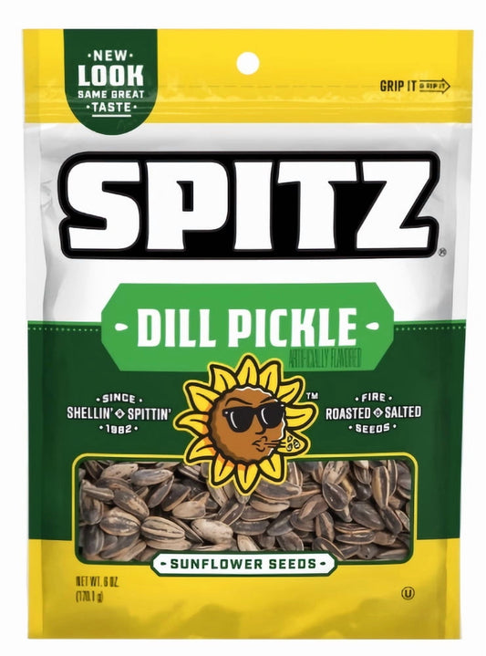 Spitz Dill Pickle Sunflower Seeds (Pack of 3)