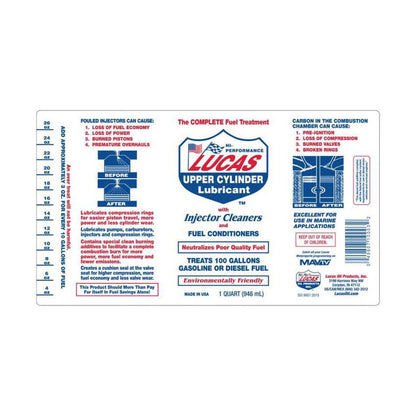 Lucas Oil Products LUC10013 1 gal Fuel Treatment Oil