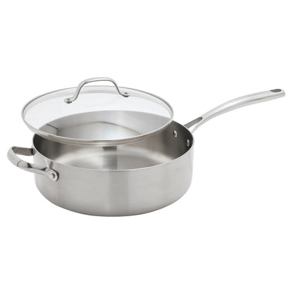 GreenPan Superior 5 Quart Stainless Steel Saut? Pan