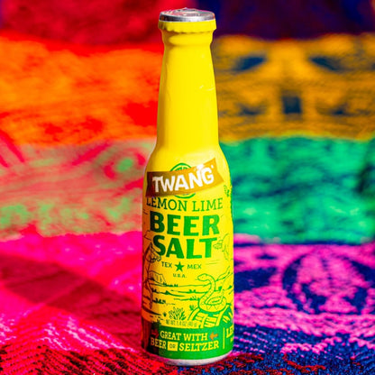 Twang Lemon-Lime Flavored Beer Salt, 1.4 oz Plastic Bottles, 24 Count