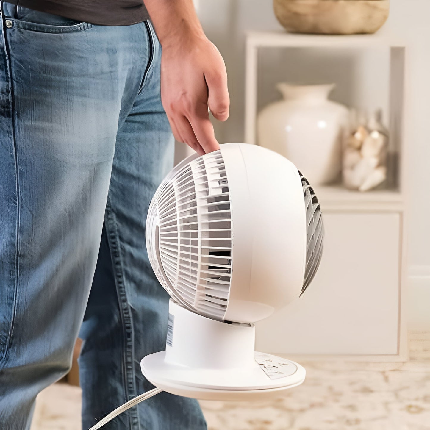 IRIS Woozoo Globe Multi-Directional 5-Speed Oscillating Fan [2024 Model]