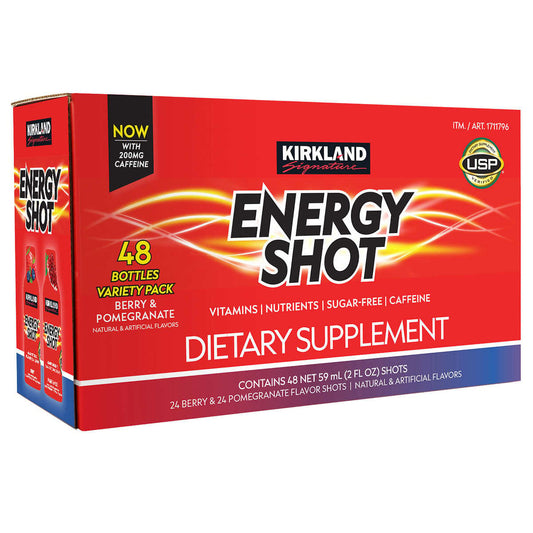 Kirkland Signature Energy Shot, 2 Ounce (Pack of 28)