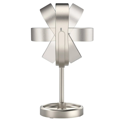 Conair Halo LED Double Sided 1x/10x Vanity Mirror 360? Rotation USB Rechargeable