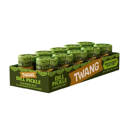 Twang Lime Flavored Snack Salt, 1.5 oz, 10 Count