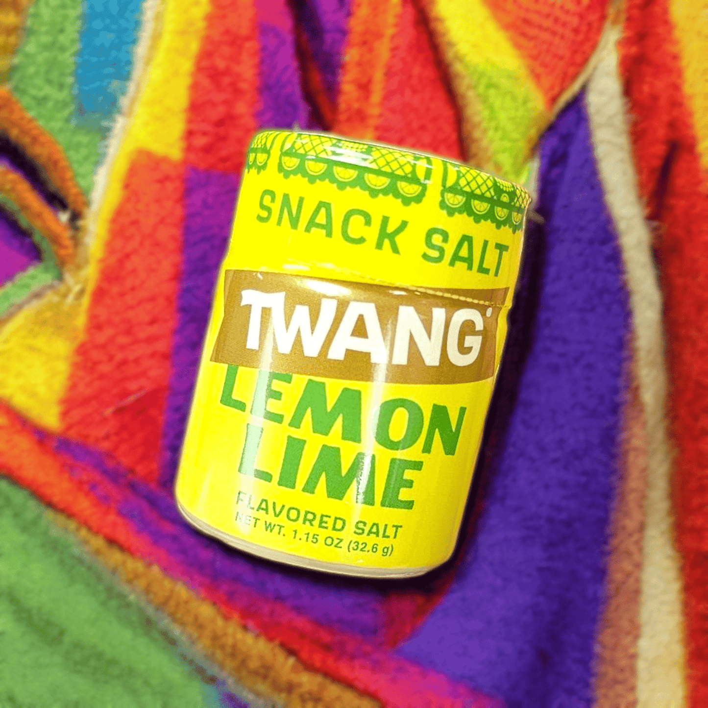 Twang Lemon-Lime Seasoning Snack Salt, 1.15 oz, 10 Count