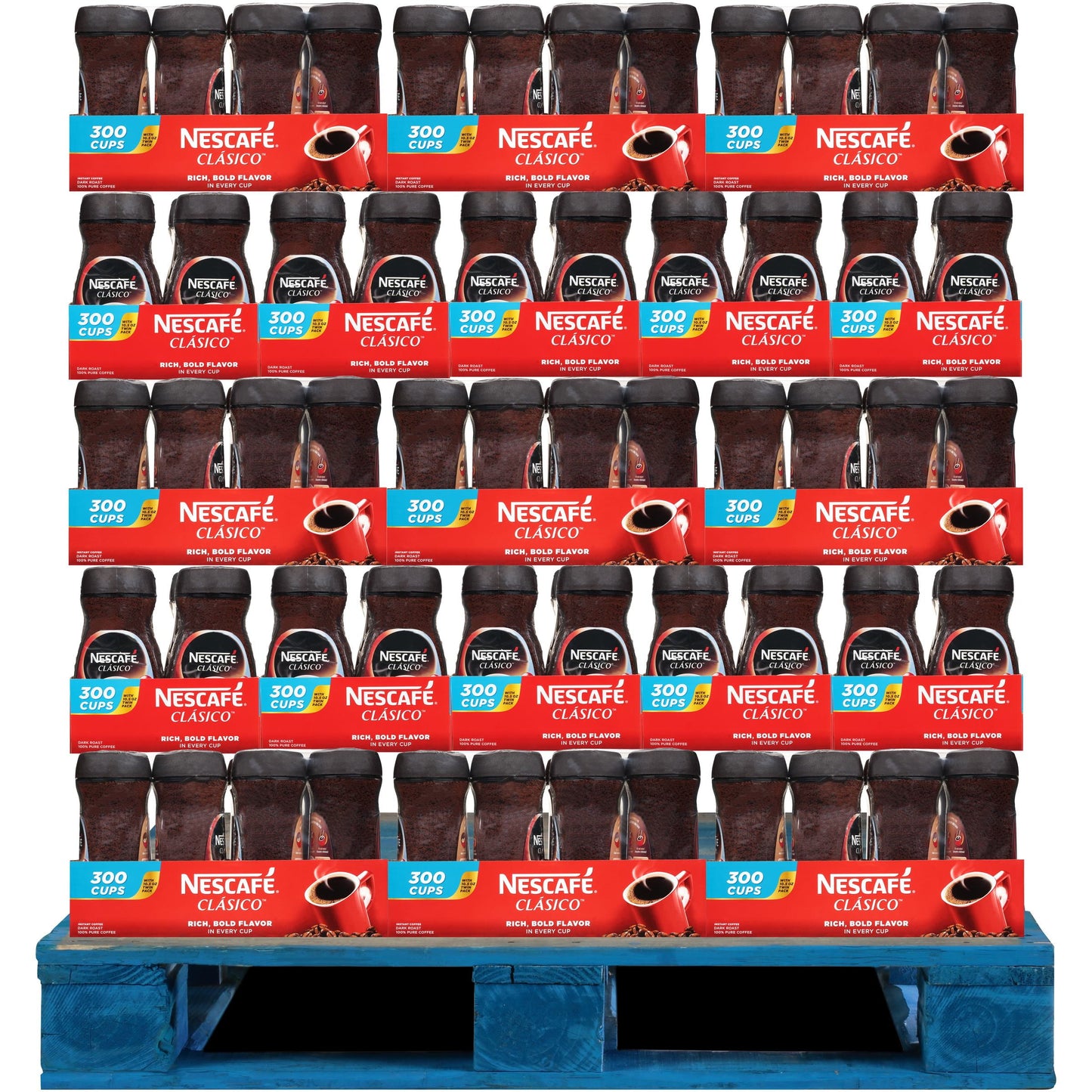 NESCAFE CLASICO Dark Roast Instant Coffee 2-10.5 oz. Jars