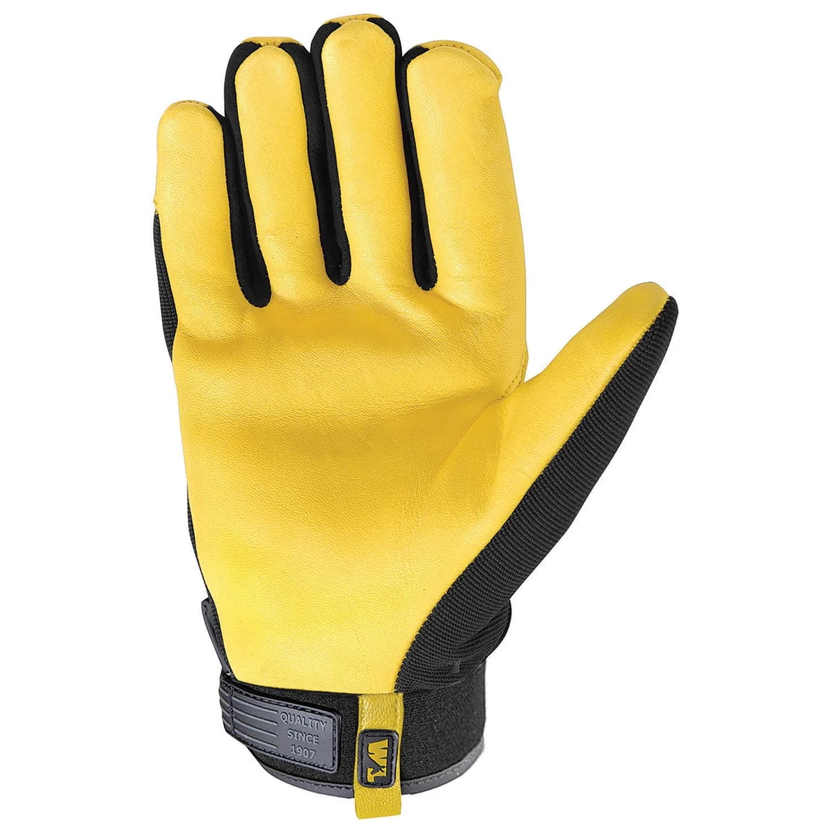Wells Lamont Men's HydraHyde Leather Work Gloves, 3 Pair (X-Large)