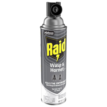 Raid Killer 33 Outdoor Wasp and Hornet Insecticide Value Pack, 14 oz, 2 Count