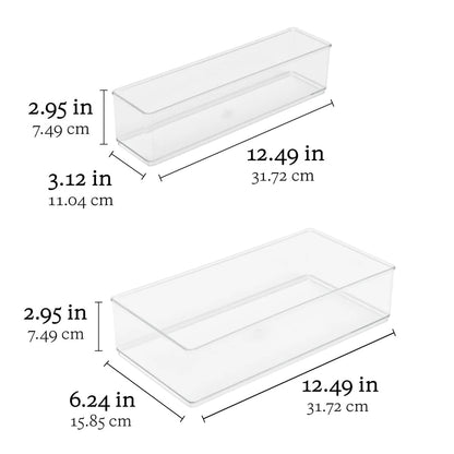 Clearly 6 Piece Organizer Set