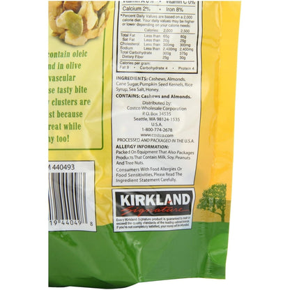 Kirkland Signature Cashew Clusters 2 Pounds